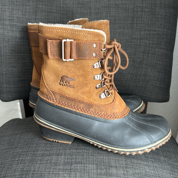 Winter Fancy Lace II in Elk/Grizzly Bear Size 10 - Picture 3 of 8